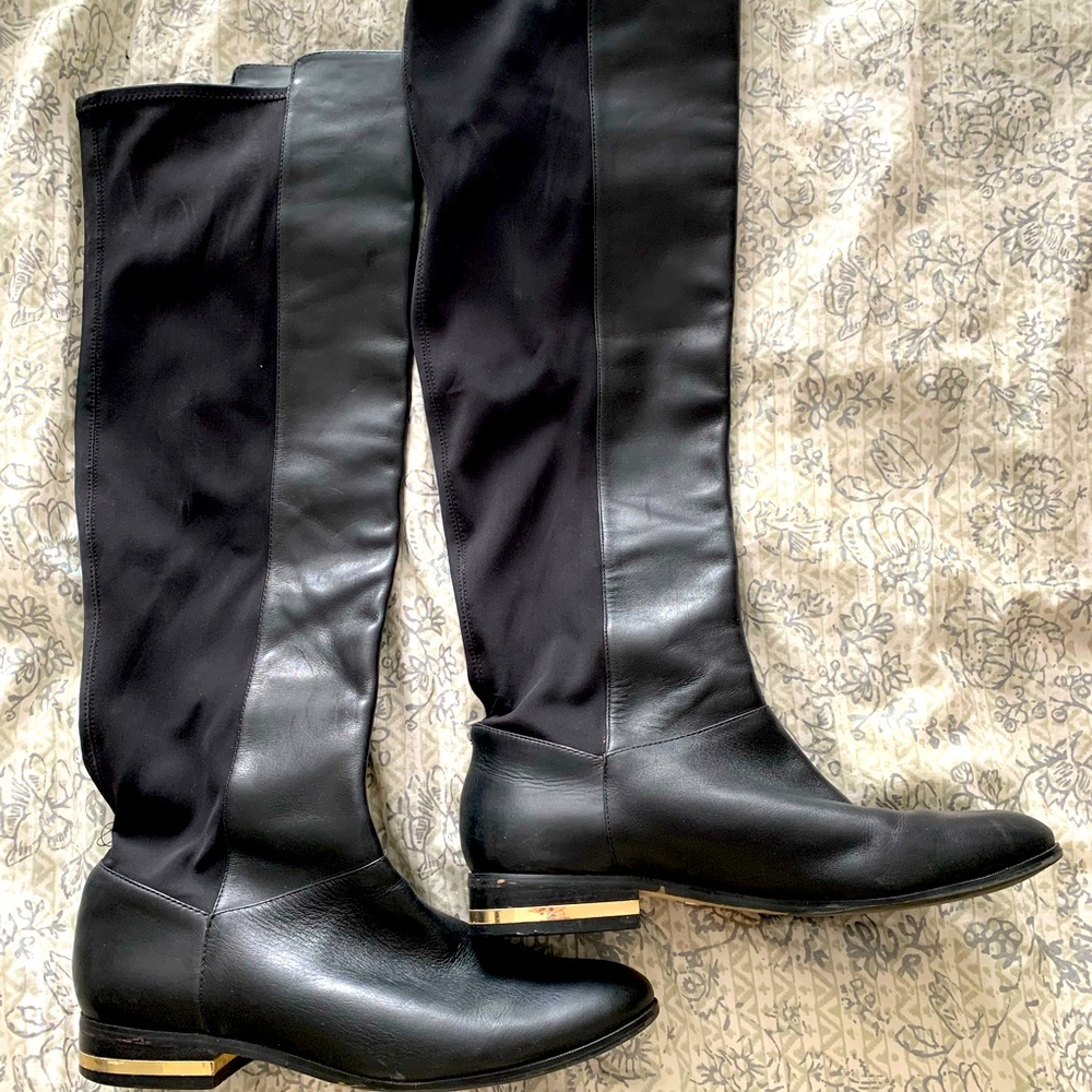 Ann Taylor OTK Stretch boots